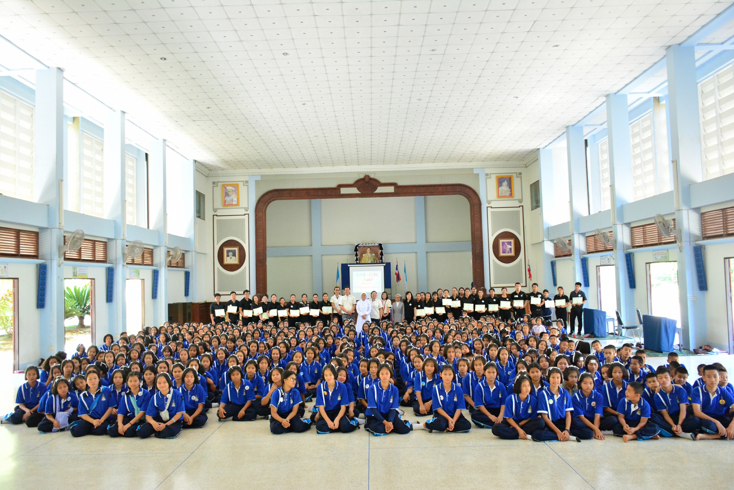 CSR English Camp at Princess Ubolratana School, Chiang Dao